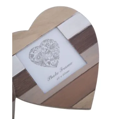 RAMKA NA ŚCIANĘ 2 SERCA LIGNES 36,5x0,9x19 cm (WYMIAR WEWNĘTRZNY 10x10) MIN 3